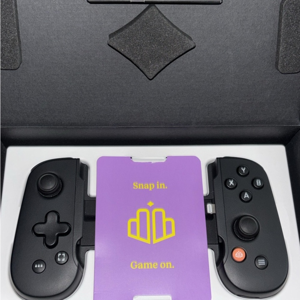 Black Handheld Gaming Console